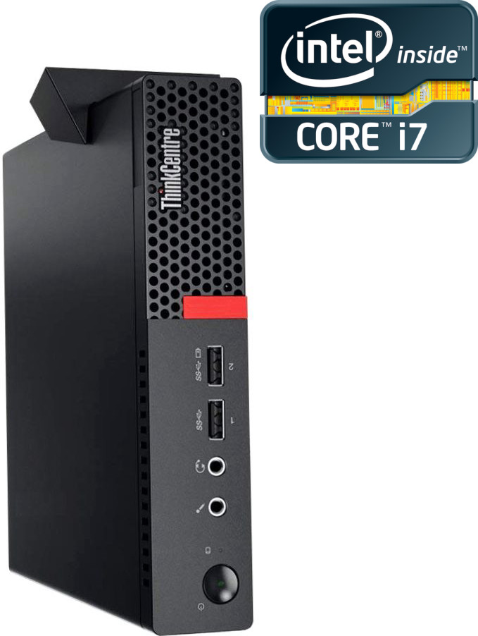 NCS Intel Core i7 - 6700 [4 Cores, 8 Threads, 3.40 GHz] - ThinkCentre Desktop [TNX] Core™ i7 (6th Gen) Processor [4 Cores, 8 Threads] - LENOVO Tiny PC (32 GB RAM/Intel® UHD 4K Graphics/1 TB SSD Capacity/Windows 11 Pro) Microtower with MS Office image 1