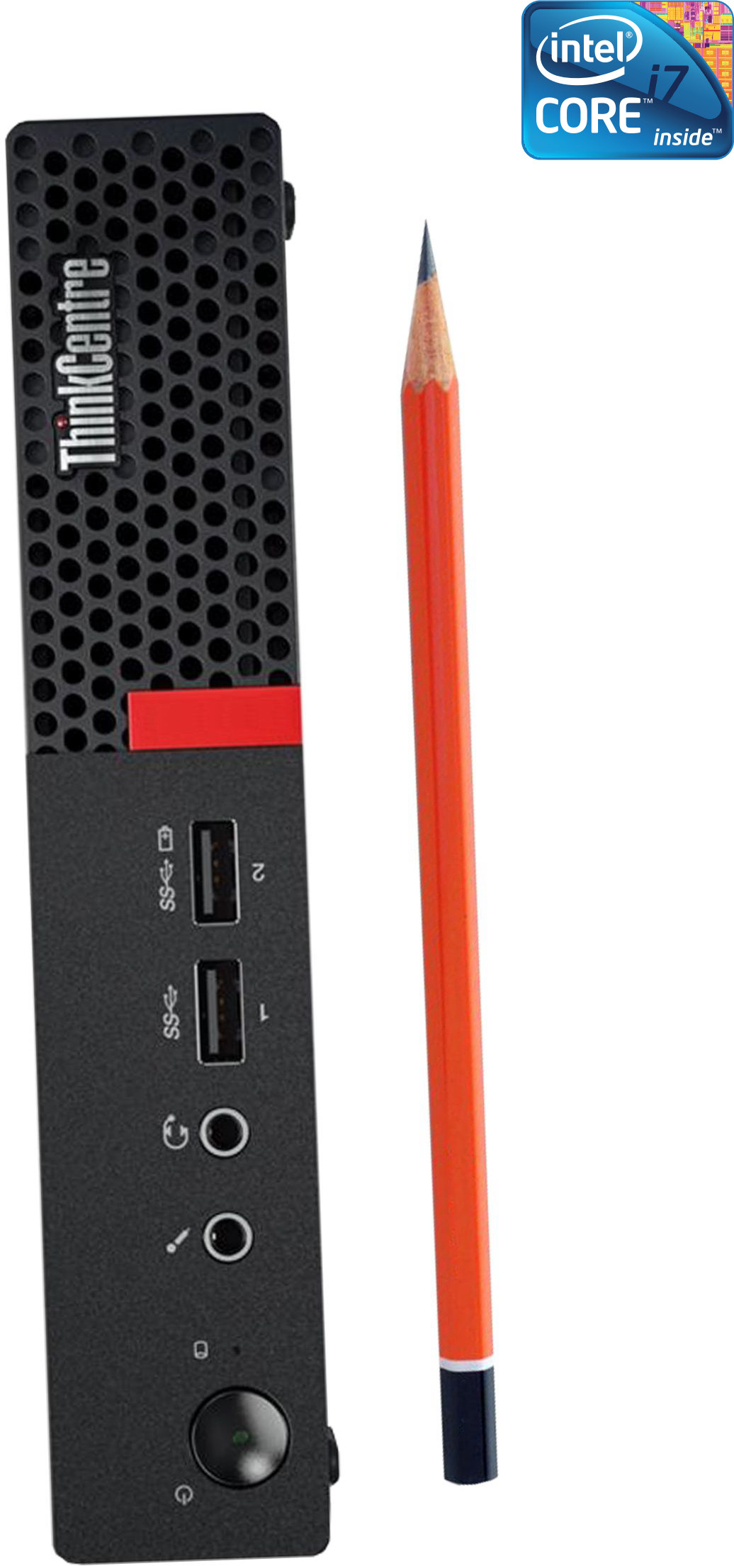 COMPUTER WIZARDS Core™ i7 (6th Gen) [4 Cores, 8 Threads, 3.40 GHz] - ThinkCentre Tiny PC [XUY] Intel Core i7 - 6700 [4 Cores, 8 Threads] (32 GB RAM/Intel® Ultra HD 530 Graphics/1 TB SSD Capacity/Windows 11 Pro) Mini Tower with MS Office image 1