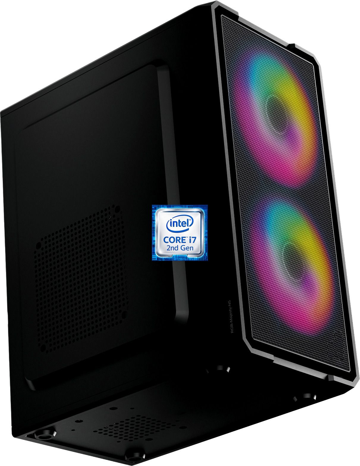 ShopSmart Core i7-2600 Processor [8MB Cache, 3.40 GHz] [HGS-N5] Core i7 - 2600 Quad Core Processor | Dual RGB Fans (8 GB RAM/Intel UHD 2000 Graphics/256 GB SSD Capacity/Windows 11 Pro) Mini Gaming Tower with MS Office-image-30