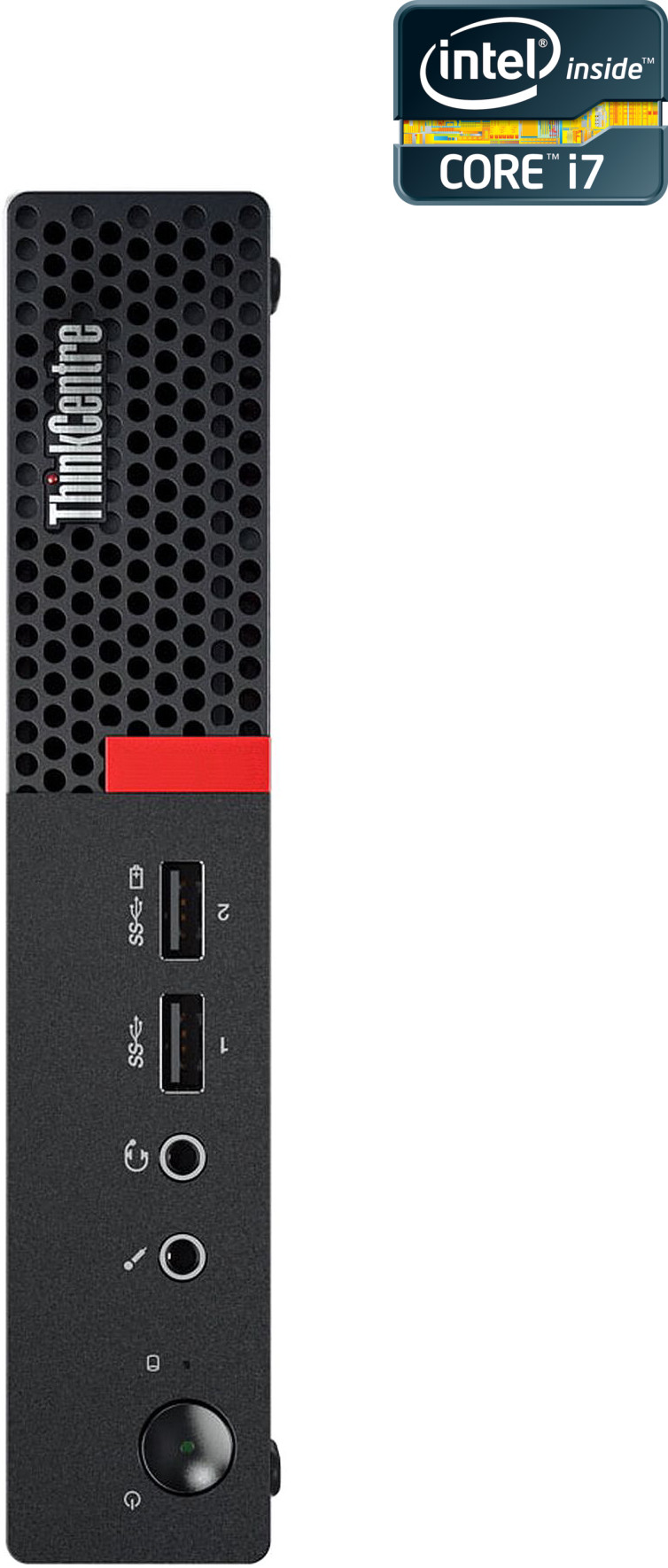 NCS Core™ i7 (6th Gen) [4 Cores, 8 Threads, 3.40 GHz] - ThinkCentre Micro PC [XTR] Lenovo Tiny PC - Intel Core i7-6700 [4 Cores, 8 Threads] (32 GB RAM/Intel® Ultra HD 530 4K Graphics/1 TB SSD Capacity/Windows 11 Pro) Mini Gaming Tower with MS Office image 1
