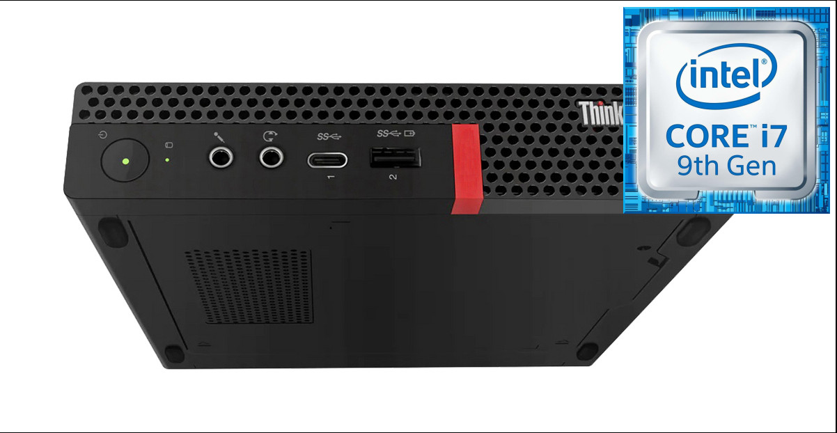 NICE COMPUTERS Core i7 (9th Generation) Octa-Core Processor | ThinkCentre Tiny PC [LFL] Core i7 (9th Gen) [8 Cores, 8 Threads] (32 GB RAM/Integrated Intel® Ultra HD 630 Graphics/1 TB SSD Capacity/Windows 11 Pro) Mini Tower with MS Office image 1