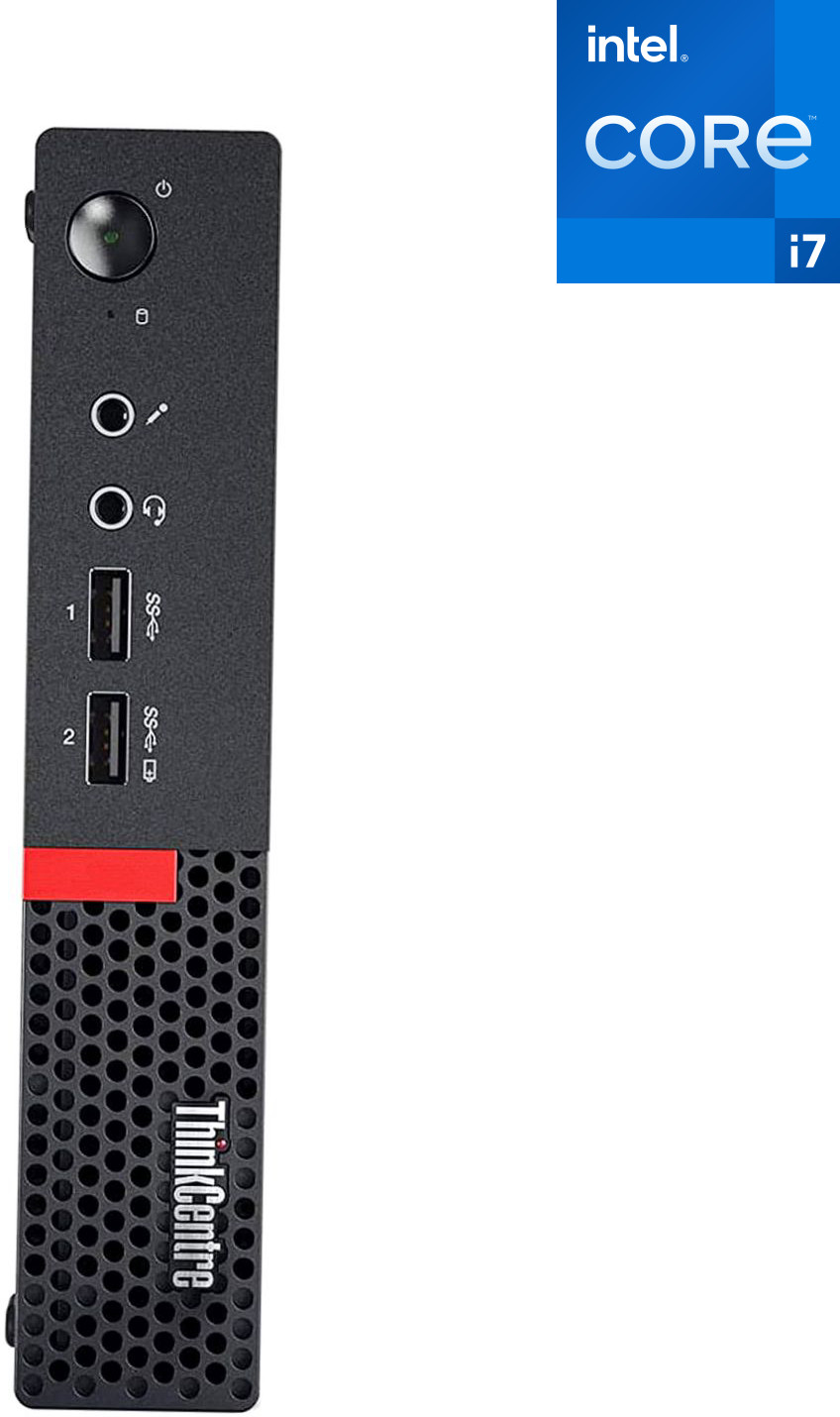 COMPUTER WORLD ® Core™ i7 (6th Gen) [4 Cores, 8 Threads, 3.40 GHz] - ThinkCentre CPU [IFS] LENOVO Tiny PC - Core i7-6700 Processor [4 Cores, 8 Threads] (32 GB RAM/Intel® Ultra HD 530 4K Graphics/1 TB SSD Capacity/Windows 11 Pro) Gaming Tower with MS Office image 1