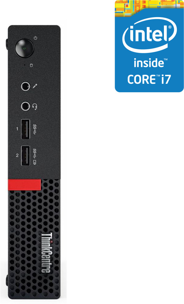 NCS Core i7 (6th Generation) Processor - ThinkCentre Micro Desktop [RLX] Intel® Core™ i7-6700 [8MB Cache, Up to 4.00 GHz] - Lenovo Tiny PC (32 GB RAM/Intel® UHD 4K Graphics/1 TB SSD Capacity/Windows 11 Pro) Mid Tower with MS Office image 1