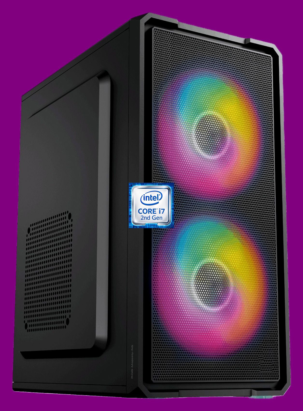 MSARUNA Core i7-2600 Quad Core Processor [8MB Smart Cache, 3.40 GHz] [BFA-N5] Gaming PC with RGB Fans | Core™ i7 - 2600 Quad Core Processor (8 GB RAM/Intel Ultra HD Graphics/256 GB SSD Capacity/Windows 11 Pro) Mini Gaming Tower with MS Office-image-32