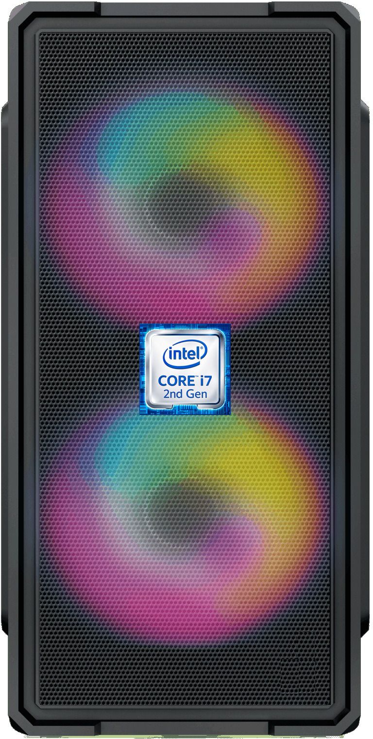Shop New Intel® Core™ i7 - 2600 Quad Core Processor [8MB Smart Cache, 3.40 GHz] [ICV-N5] Core i7-2600 Quad Core Processor | Dual RGB Fans (8 GB RAM/Intel HD 2000 Graphics/256 GB SSD Capacity/Windows 11 Pro) Mid Tower with MS Office-image-43