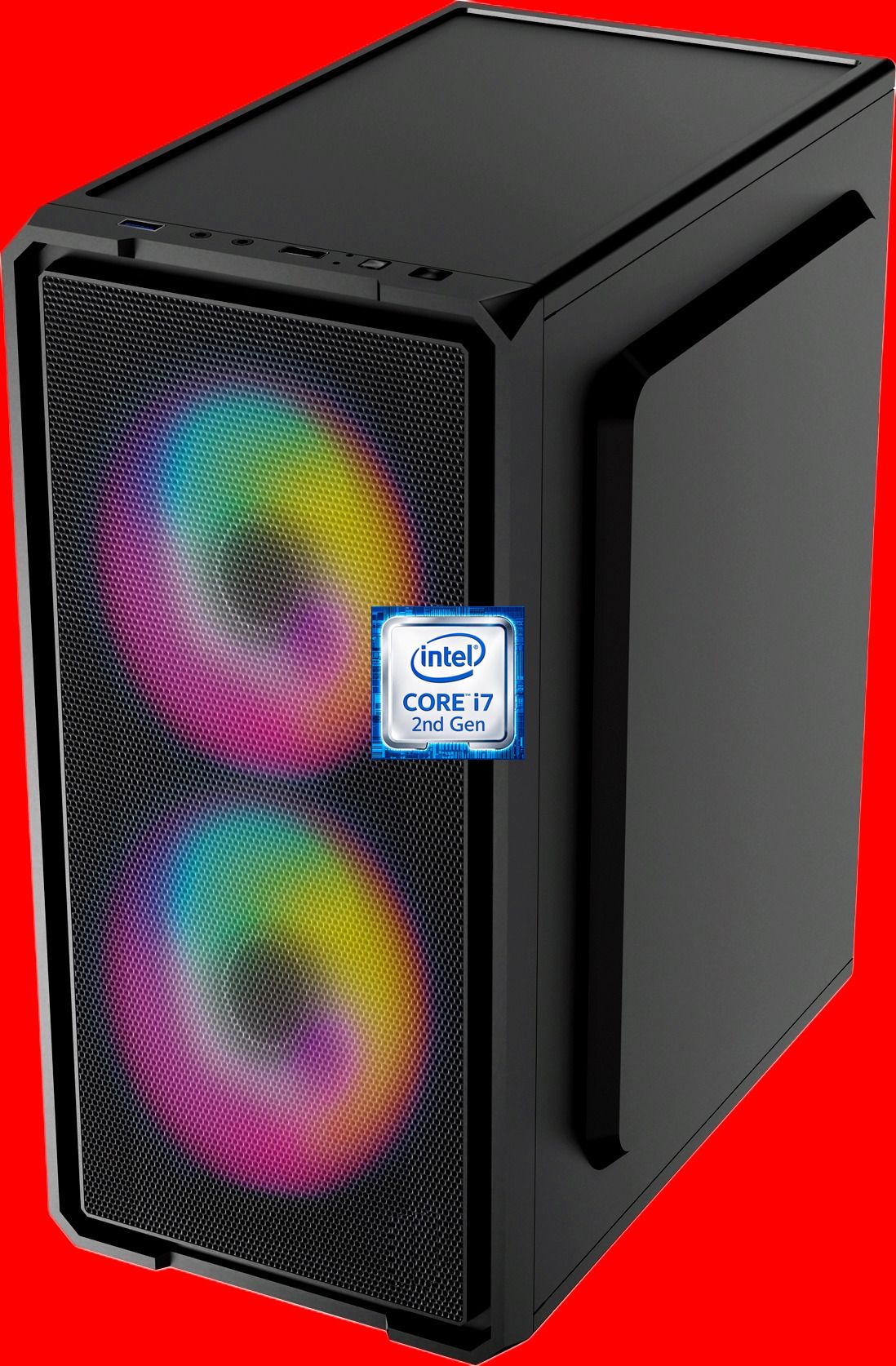 ShopSmart Core™ i7-2600 Processor [4 Cores, 8 Threads, 3.40 GHz] [EOS-N5] Gaming PC | Dual RGB Fans | Core™ i7 - 2600 Processor (8 GB RAM/Intel® Ultra HD 4K Graphics/256 GB SSD Capacity/Windows 11 Pro) Mini Gaming Tower with MS Office-image-44