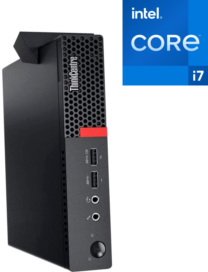 NICE COMPUTERS Intel® Core™ i7 (6th Gen) [4 Cores, 8 Threads, 3.40 GHz] - ThinkCentre CPU [WNY] Core i7-6700 [4 Cores, 8 Threads] - LENOVO Tiny PC (32 GB RAM/Intel® Ultra HD 530 4K Graphics/1 TB SSD Capacity/Windows 11 Pro) Gaming Tower with MS Office image 1