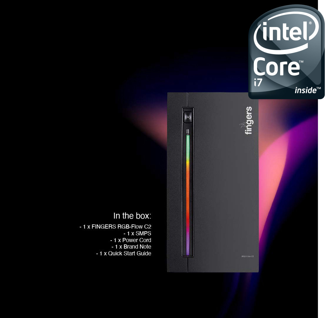 LATHOR Core i7 (3rd Generation) [16GB RAM / 1024GB SSD] Flow-C2 [VQD] Core™ i7 (3rd Gen) (16 GB RAM/Intel® HD 4000 Graphics/1 TB SSD Capacity/Windows 11 Pro) Mini Tower with MS Office image 1