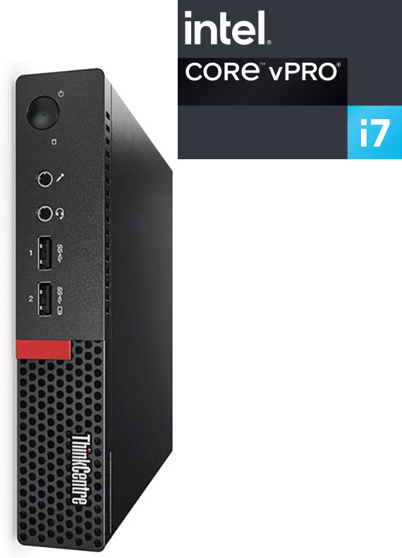 NCS Intel Core i7-6700 Processor [4 Cores, 8 Threads] - ThinkCentre Mini PC [IAC] Core™ i7 (6th Generation) [4 Cores, 8 Threads, 3.40 GHz] - LENOVO Mini PC (32 GB RAM/Intel® Ultra HD 4K Graphics/1 TB SSD Capacity/Windows 11 Pro) Microtower with MS Office image 1