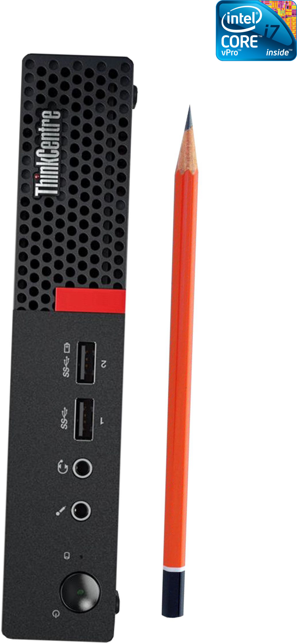 COMPUTER WIZARDS Intel® Core™ i7-6700 [4 Cores, 8 Threads, 3.40 GHz] - ThinkCentre Tiny PC [VPO] Core i7 (6th Gen) Processor [4 Cores, 8 Threads] - LENOVO Tiny PC (32 GB RAM/Intel HD 4K Graphics/1 TB SSD Capacity/Windows 11 Pro) Mini Gaming Tower with MS Office image 1