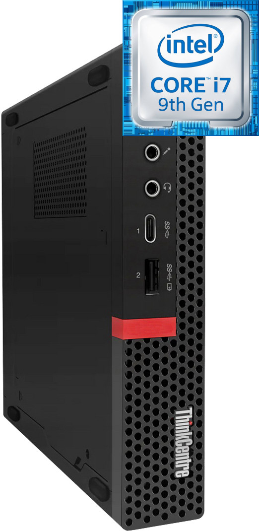 NICE COMPUTERS Core i7 (9th Gen) [8 Cores, 8 Threads, Upto 4.70 GHz]- ThinkCentre Tiny PC [JDI] Intel® Core™ i7 (9th Gen) [8 Cores, 8 Threads, 3.00 GHz] (32 GB RAM/Integrated Intel® Ultra HD 630 Graphics/1 TB SSD Capacity/Windows 11 Pro) Mini Gaming Tower with MS Office image 1