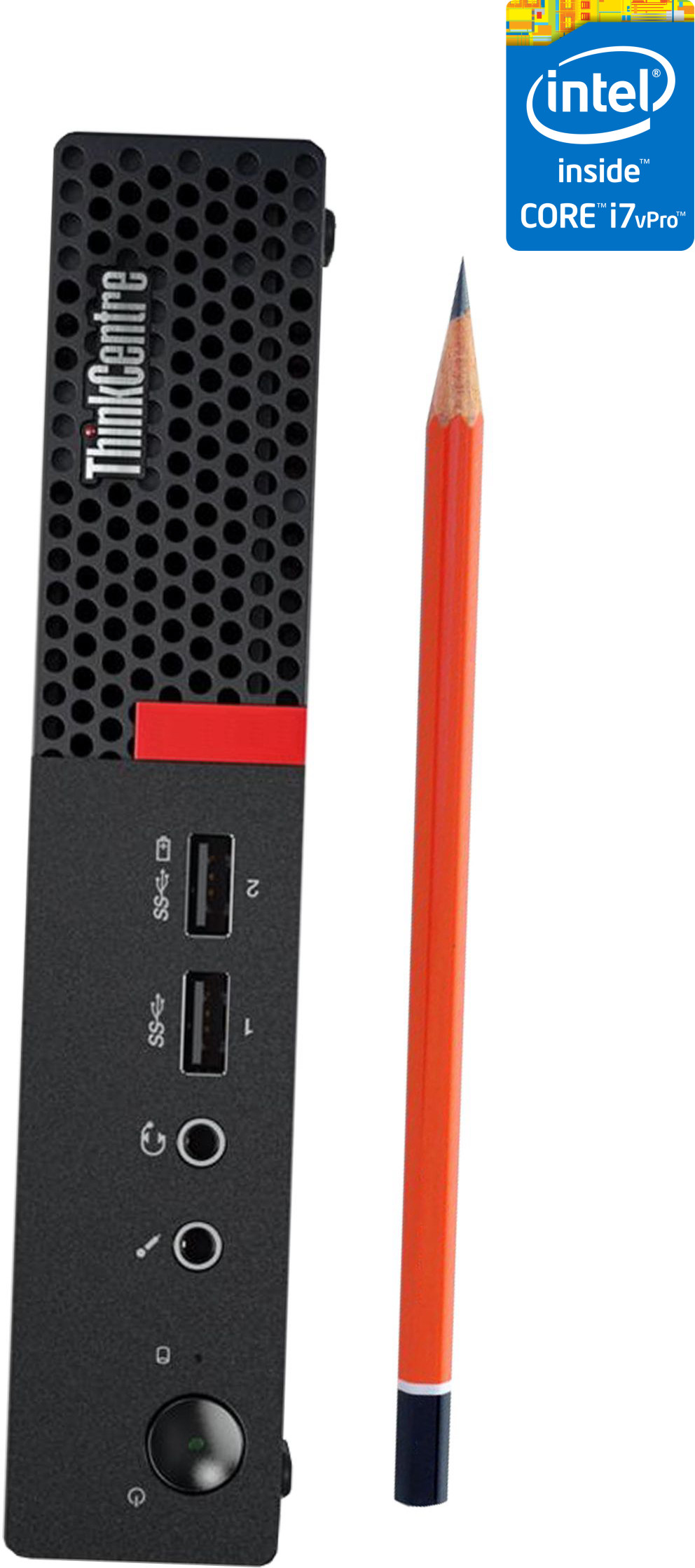 NCS Core i7 (6th Gen) [4 Cores, 8 Threads, 3.40 GHz] - ThinkCentre CPU [GYZ] Intel® Core™ i7 - 6700 [4 Cores, 8 Threads] - Lenovo Mini PC (32 GB RAM/Intel® UHD 530 4K Graphics/1 TB SSD Capacity/Windows 11 Pro) Microtower with MS Office image 1
