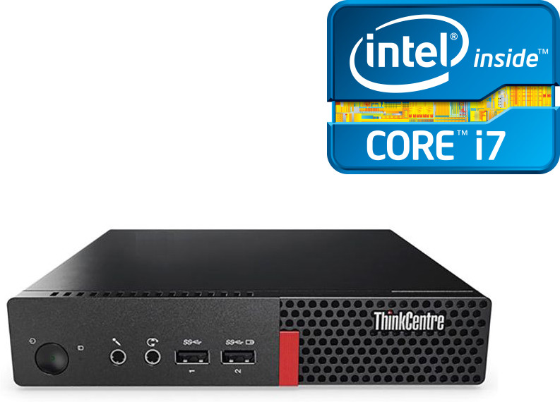COMPUTER WIZARDS Core™ i7 (6th Generation) [8MB Cache, Up to 4.00 GHz] ThinkCentre Mini CPU [TNK] Intel Core i7-6700 Processor - Lenovo Tiny PC (32 GB RAM/Intel Ultra HD 530 Graphics/1 TB SSD Capacity/Windows 11 Pro) Mini Gaming Tower with MS Office image 1