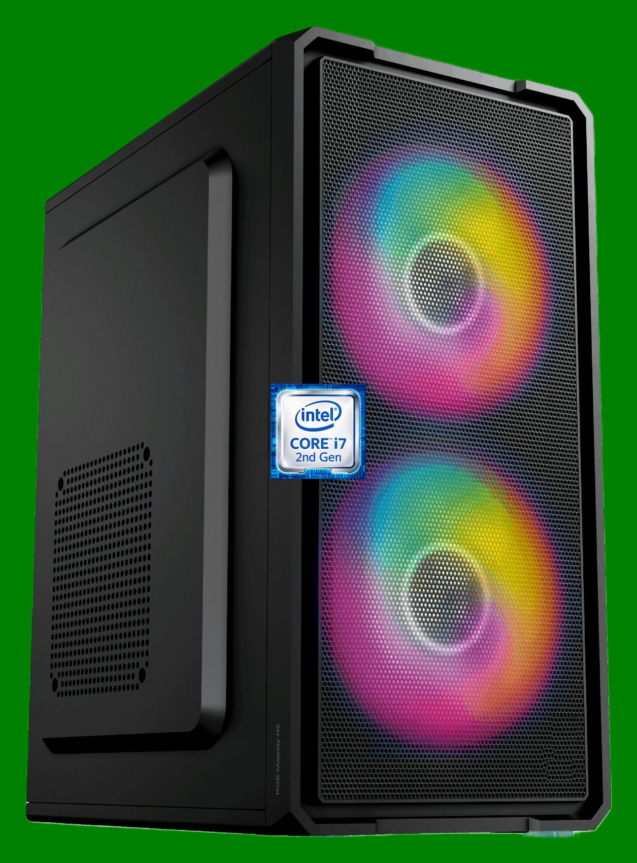 Shop New Intel Core i7-2600 Processor [EAA-N5] Intel Core i7 - 2600 Processor | Gaming Computer with RGB Fans (8 GB RAM/Intel® UHD Graphics/256 GB SSD Capacity/Windows 11 Pro) Gaming Tower with MS Office-image-17