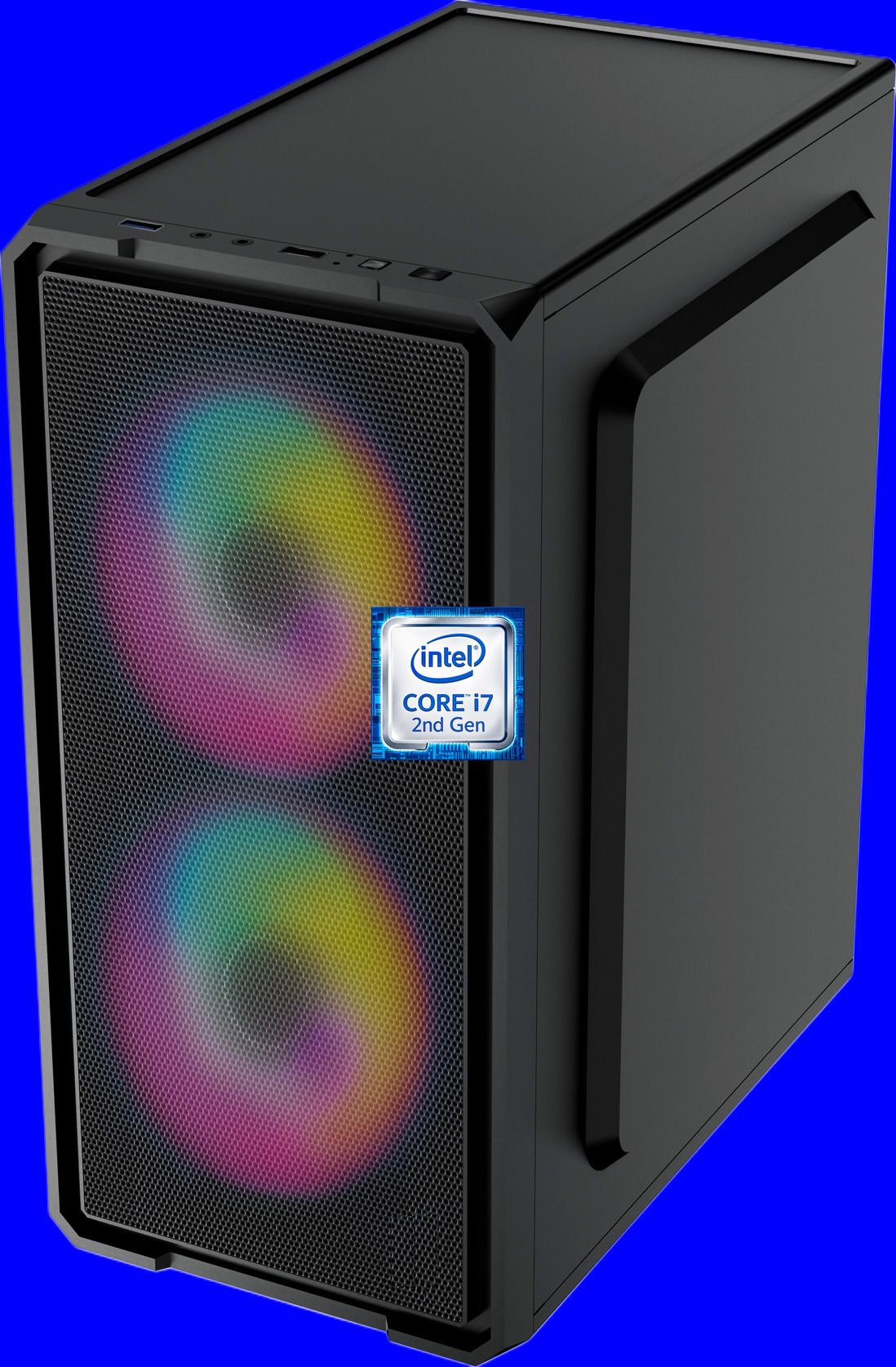 Longan Intel® Core™ i7 - 2600 Quad Core [8MB Smart Cache, Up to 3.80 GHz] [DPT-N5] RGB-Majesty-N5 | Core™ i7-2600 Quad Core Processor (8 GB RAM/Intel® UHD 4K Graphics/256 GB SSD Capacity/Windows 11 Pro) Mid Tower with MS Office-image-43