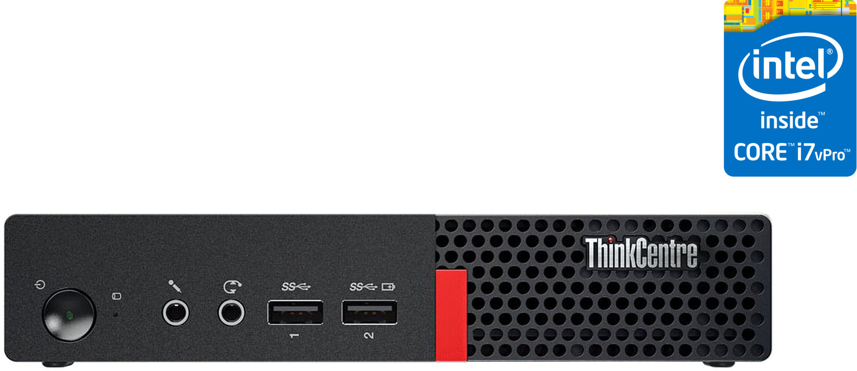 NCS Intel® Core™ i7 (6th Gen) [4 Cores, 8 Threads] - ThinkCentre Micro PC [POS] Core i7 - 6700 Processor [4 Cores, 8 Threads, 3.40 GHz] - LENOVO Mini PC (32 GB RAM/Intel UHD 530 Graphics/1 TB SSD Capacity/Windows 11 Pro) Mini Gaming Tower with MS Office image 1