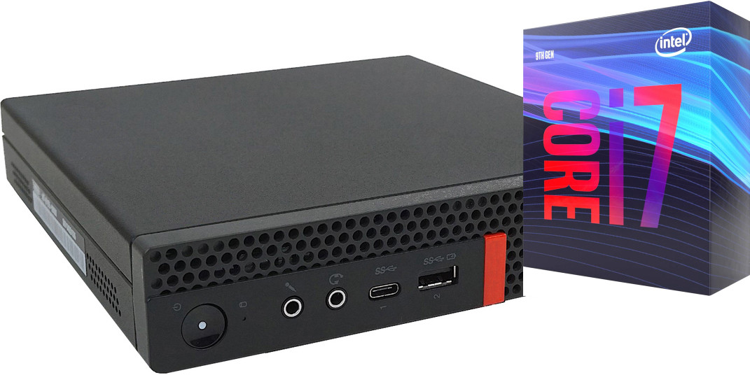 NICE COMPUTERS Core™ i7 (9th Gen) [8 Cores, 8 Threads, Upto 4.70 GHz]-ThinkCentre Tiny PC [FZT] Intel® Core™ i7-9700 [8 Cores, 8 Threads] (32 GB RAM/Integrated Intel® Ultra HD 630 Graphics/1 TB SSD Capacity/Windows 11 Pro) Gaming Tower with MS Office image 1