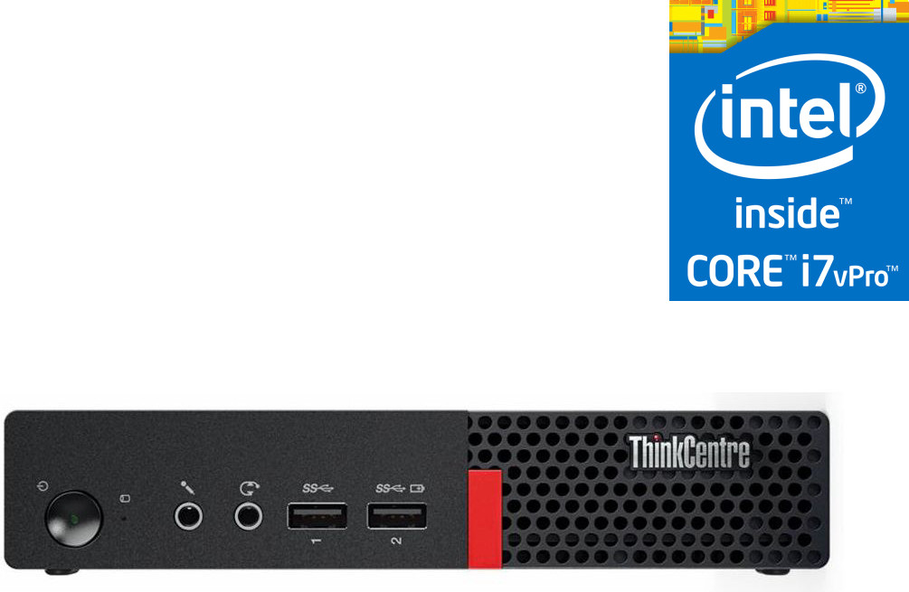 NCS Intel® Core™ i7 (6th Generation) Processor - ThinkCentre Micro CPU [RJR] LENOVO Tiny PC - Core i7-6700 [8MB Cache, Up to 4.00 GHz] (32 GB RAM/Intel® Ultra HD 530 4K Graphics/1 TB SSD Capacity/Windows 11 Pro) Mini Tower with MS Office image 1