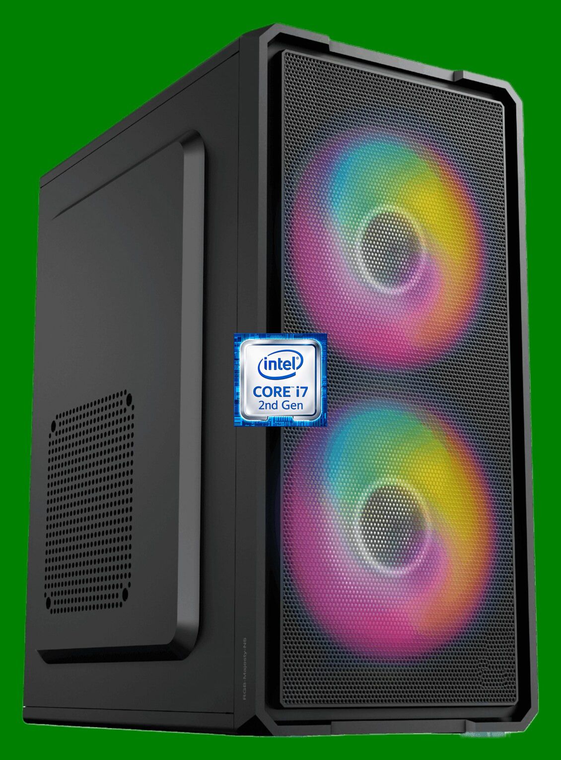 Hazaar Dastaan Core™ i7 (2nd Gen) Quad Core Processor [DXT-N5] Core™ i7-2600 Quad Core Processor | Gaming PC | RGB-Majesty-N5 (8 GB RAM/Intel Ultra HD 4K Graphics/256 GB SSD Capacity/Windows 11 Pro) Mid Tower with MS Office-image-42