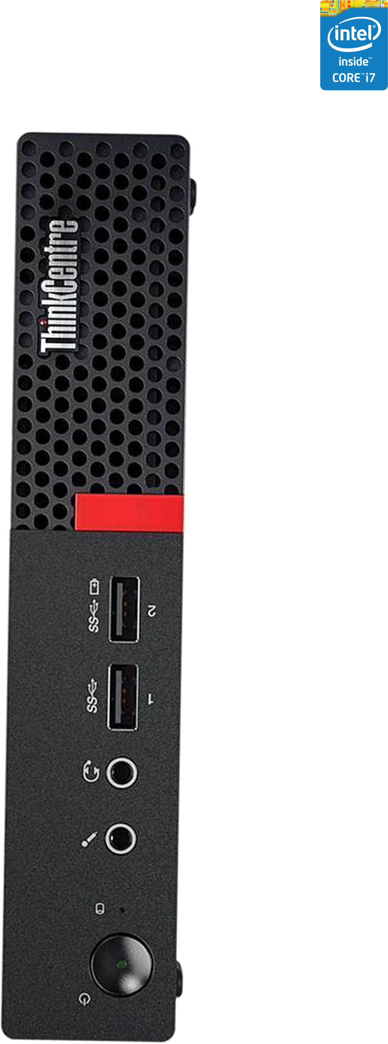 NCS Core i7 - 6700 [8MB Cache, Up to 4.00 GHz] - ThinkCentre Tiny Desktop [RNK] Lenovo Tiny PC - Intel® Core™ i7 (6th Gen) (32 GB RAM/Intel® UHD 4K Graphics/1 TB SSD Capacity/Windows 11 Pro) Mini Gaming Tower with MS Office image 1