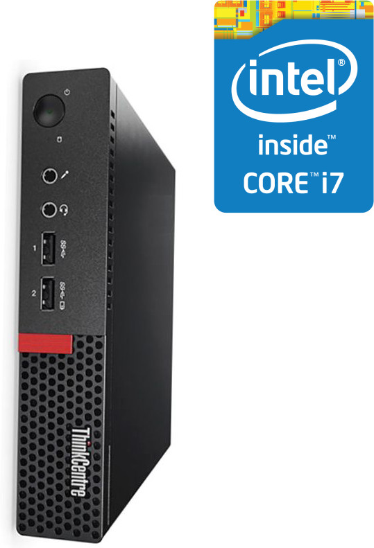 NCS Core i7 (6th Generation) [8MB Cache, Up to 4.00 GHz] ThinkCentre Micro PC [JDL] Intel® Core™ i7-6700 - Lenovo Tiny PC (32 GB RAM/Intel UHD 530 4K Graphics/1 TB SSD Capacity/Windows 11 Pro) Mini Gaming Tower with MS Office image 1