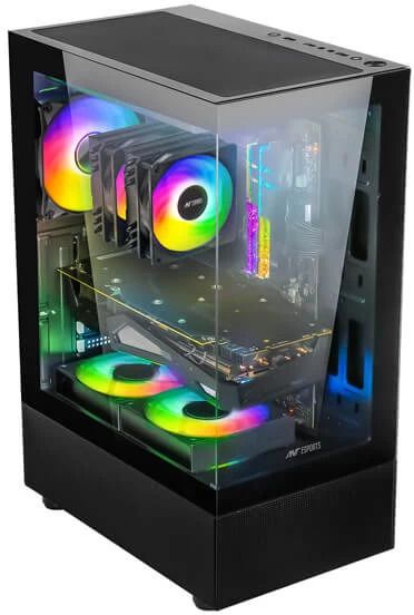 rionix Gaming & Editind INTEL CORE i5 7TH (16 GB RAM/4 GB NVIDEA Graphics/1 TB Hard Disk/256 GB SSD Capacity/Windows 11 Pro/4 GB Graphics Memory) Gaming Tower with MS Office