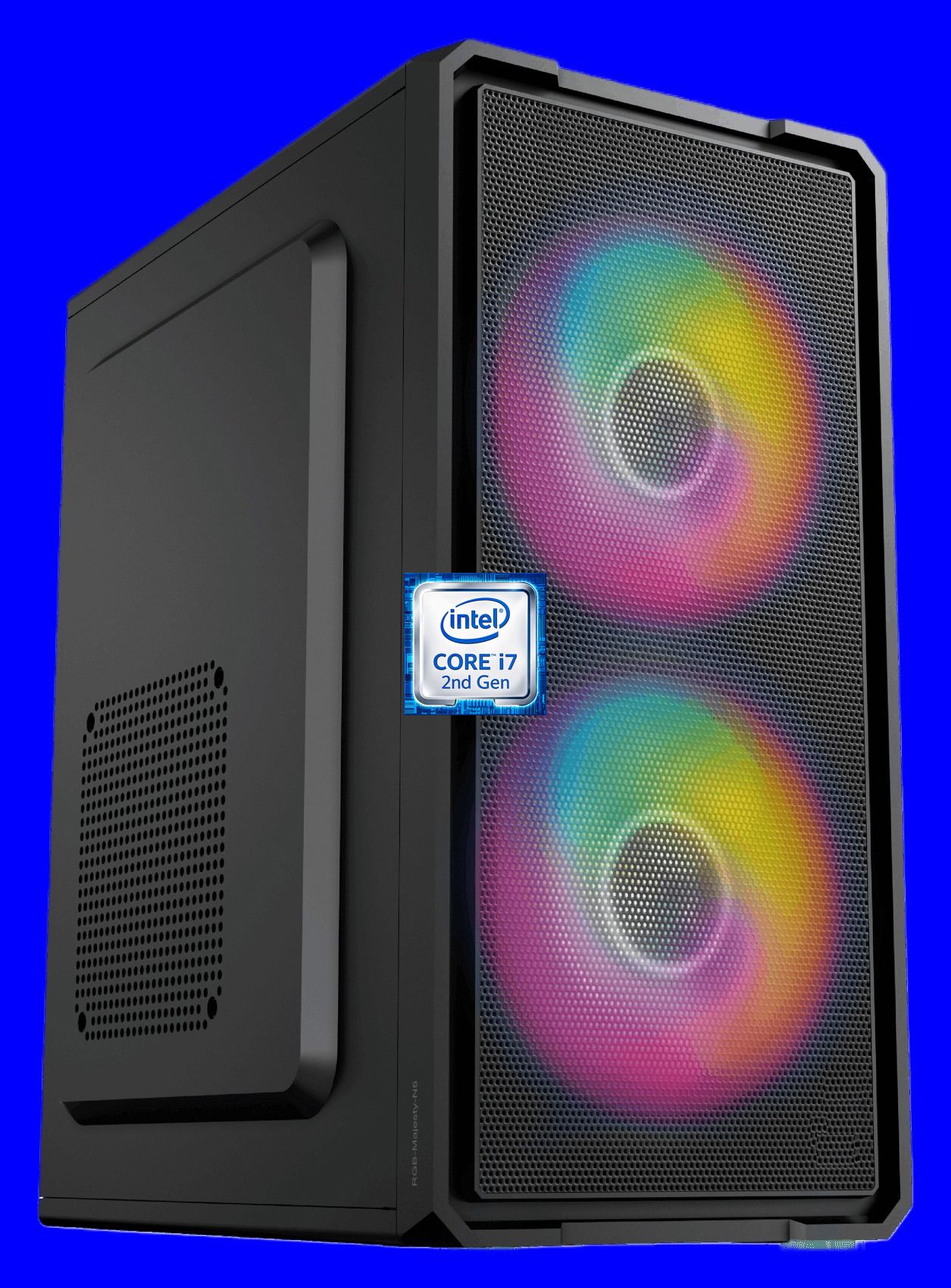 Longan Intel® Core™ i7-2600 Processor [4 Cores, 8 Threads] [IVC-N5] Gaming PC | RGB-Majesty-N5 | Intel® Core™ i7 - 2600 Quad Core Processor (8 GB RAM/Intel UHD 4K Graphics/256 GB SSD Capacity/Windows 11 Pro) Gaming Tower with MS Office-image-30