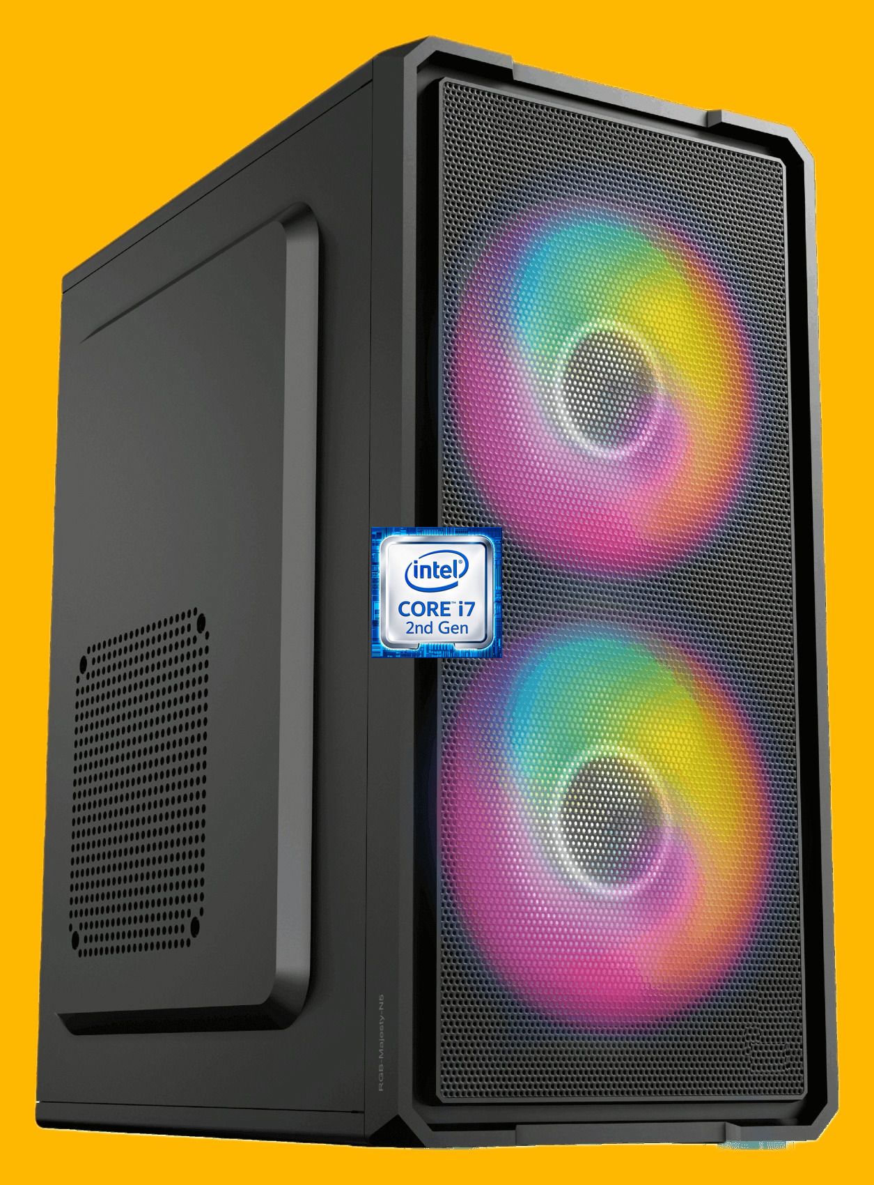 ShopSmart Core™ i7 - 2600 Quad Core Processor [8MB Cache, 3.40 GHz] [FYH-N5] Intel® Core™ i7-2600 Processor | RGB-Majesty-N5 (8 GB RAM/Intel HD 4K Graphics/256 GB SSD Capacity/Windows 11 Pro) Mini Tower with MS Office-image-42