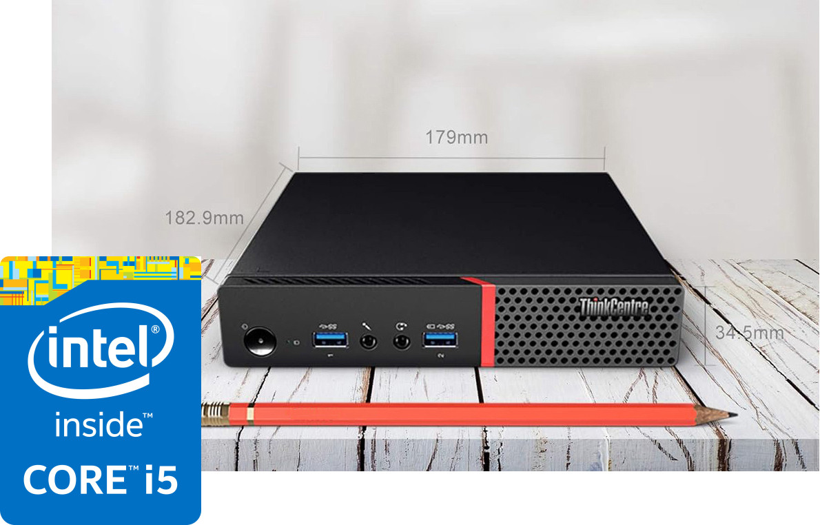 BESTYLISH ThinkCentre Tiny PC | i5-6500 Processor [6MB Smart Cache, 3.20 GHz] | S/N: BHRPD Lenovo ThinkCentre Tiny PC - Intel® Core™ i5-6500 (6th Generation) (8 GB RAM/Intel® HD 530 Graphics/1 TB SSD Capacity/Windows 11 Pro) Mini Tower with MS Office image 1