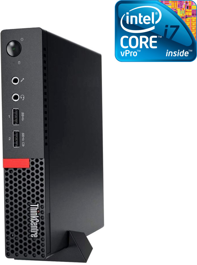 NCS Intel Core i7 (6th Gen) [4 Cores, 8 Threads] - ThinkCentre Micro CPU [YPL] Core™ i7-6700 [4 Cores, 8 Threads, 3.40 GHz] (32 GB RAM/Intel HD 530 Graphics/1 TB SSD Capacity/Windows 11 Pro) Microtower with MS Office image 1