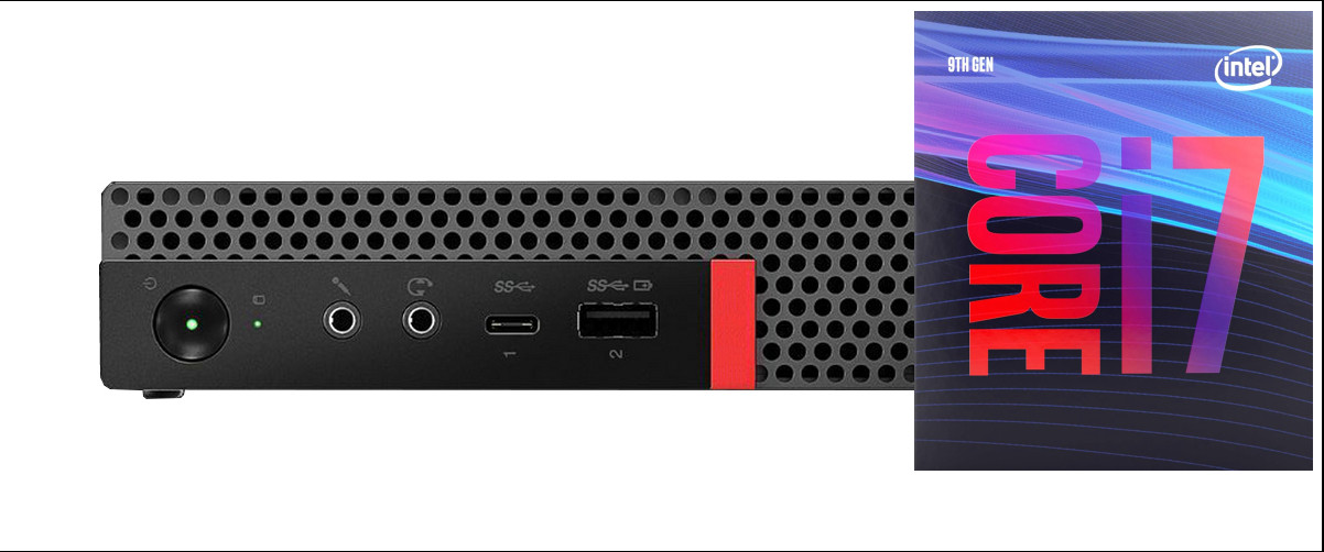 NICE COMPUTERS Core i7 - 9700 Processor [8 Cores, 8 Threads] | ThinkCentre Tiny PC [ATP] Core™ i7 - 9700 Processor (32 GB RAM/Integrated Intel® Ultra HD 630 Graphics/1 TB SSD Capacity/Windows 11 Pro) Mid Tower with MS Office image 1