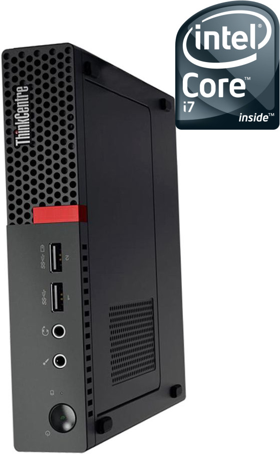 NICE COMPUTERS ® Core™ i7 (6th Gen) - ThinkCentre Mini CPU [GCD] Core i7 - 6700 Processor [8MB Cache, Up to 4.00 GHz] (32 GB RAM/Intel UHD 530 Graphics/1 TB SSD Capacity/Windows 11 Pro) Mini Tower with MS Office image 1