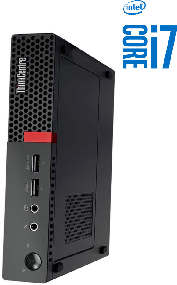NICE COMPUTERS Core™ i7 (6th Gen) [4 Cores, 8 Threads] - ThinkCentre Mini CPU [IDC] Intel Core i7-6700 [4 Cores, 8 Threads, 3.40 GHz] (32 GB RAM/Intel® UHD 530 Graphics/1 TB SSD Capacity/Windows 11 Pro) Microtower with MS Office image 1