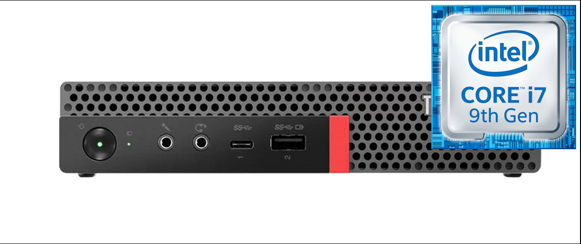 NICE COMPUTERS Core i7 - 9700 [12M Cache, Up to 4.70 GHz] | ThinkCentre Tiny PC [XRZ] Core™ i7 (9th Gen) Processor (32 GB RAM/Integrated Intel® Ultra HD 630 Graphics/1 TB SSD Capacity/Windows 11 Pro) Mini Tower with MS Office image 1