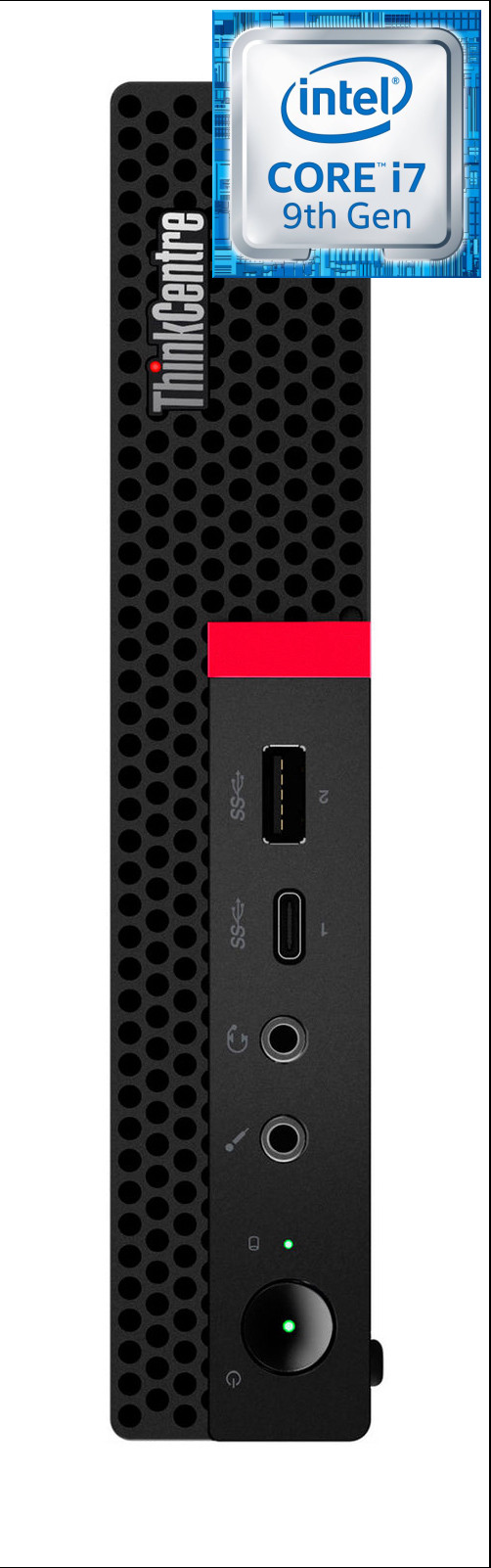 NCS (NIDHI COMPUTER SOLUTIONS) ThinkCentre Mini Desktop | Core™ i7 (9th Gen) Octa-Core [SMZ] Core i7 - 9700 [8 Cores, 8 Threads] (32 GB RAM/Integrated Intel® UHD 4K 630 Graphics/1 TB SSD Capacity/Windows 11 Pro) Mini Tower with MS Office image 1