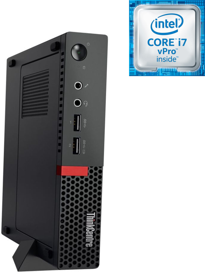 COMPUTER WIZARDS Intel® Core™ i7 (6th Gen) Processor - ThinkCentre Tiny CPU [JIH] LENOVO Mini PC - Core i7 - 6700 [8MB Cache, Up to 4.00 GHz] (32 GB RAM/Intel UHD 4K Graphics/1 TB SSD Capacity/Windows 11 Pro) Microtower with MS Office image 1