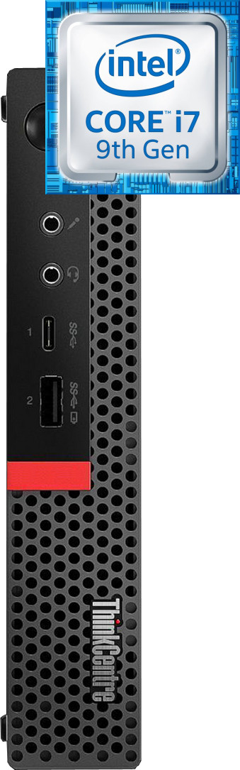 NCS (NIDHI COMPUTER SOLUTIONS) ThinkCentre Mini Desktop | Core i7-9700 Octa-Core Processor [BWZ] Intel® Core™ i7-9700 [8 Cores, 8 Threads, Upto 4.70 GHz] (32 GB RAM/Intel® UHD 4K 630 Graphics/1 TB SSD Capacity/Windows 11 Pro) Mini Tower with MS Office image 1