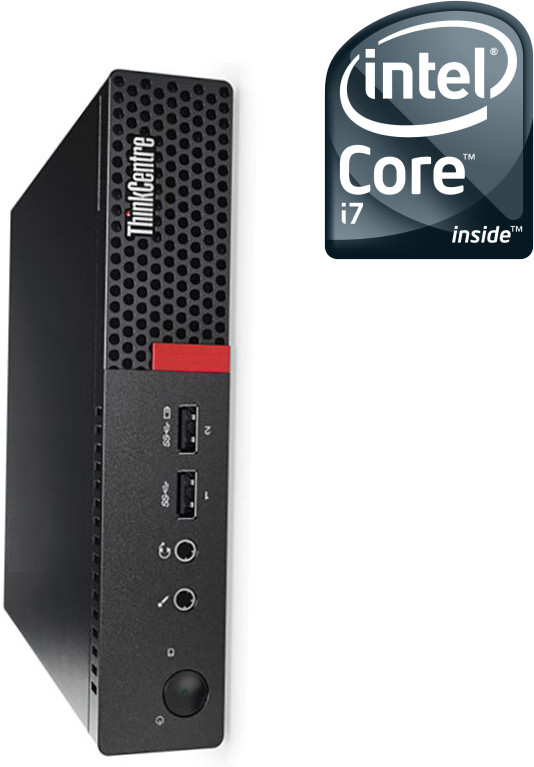 RATNARAJ COMPUTER SYSTEMS ® Core™ i7 (6th Generation) [4 Cores, 8 Threads] - ThinkCentre CPU [EZU] LENOVO Tiny PC - Core i7-6700 [4 Cores, 8 Threads, 3.40 GHz] (32 GB RAM/Intel® UHD 530 Graphics/1 TB SSD Capacity/Windows 11 Pro) Mid Tower with MS Office image 1