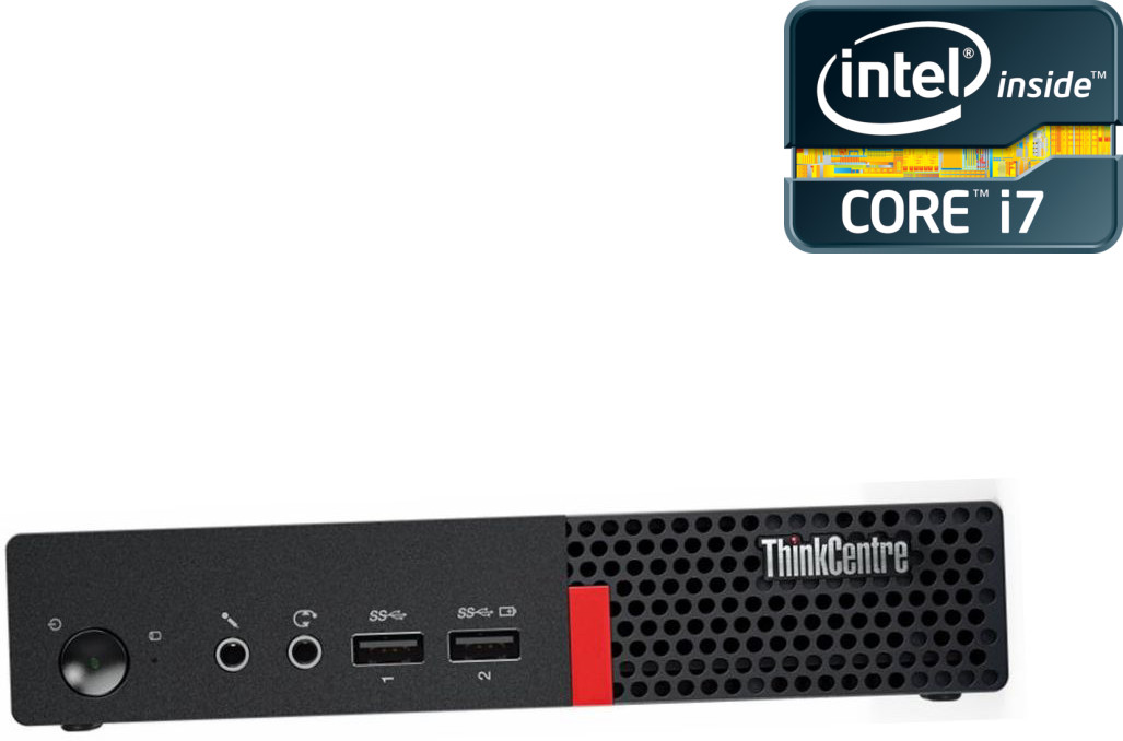 NCS (NIDHI COMPUTER SOLUTIONS) Core i7-6700 Processor [4 Cores, 8 Threads] - ThinkCentre Micro PC [EAZ] Lenovo Mini PC - Intel® Core™ i7 (6th Generation) [4 Cores, 8 Threads, 3.40 GHz] (32 GB RAM/Intel Ultra HD 530 4K Graphics/1 TB SSD Capacity/Windows 11 Pro) Mini Gaming Tower with MS Office image 1