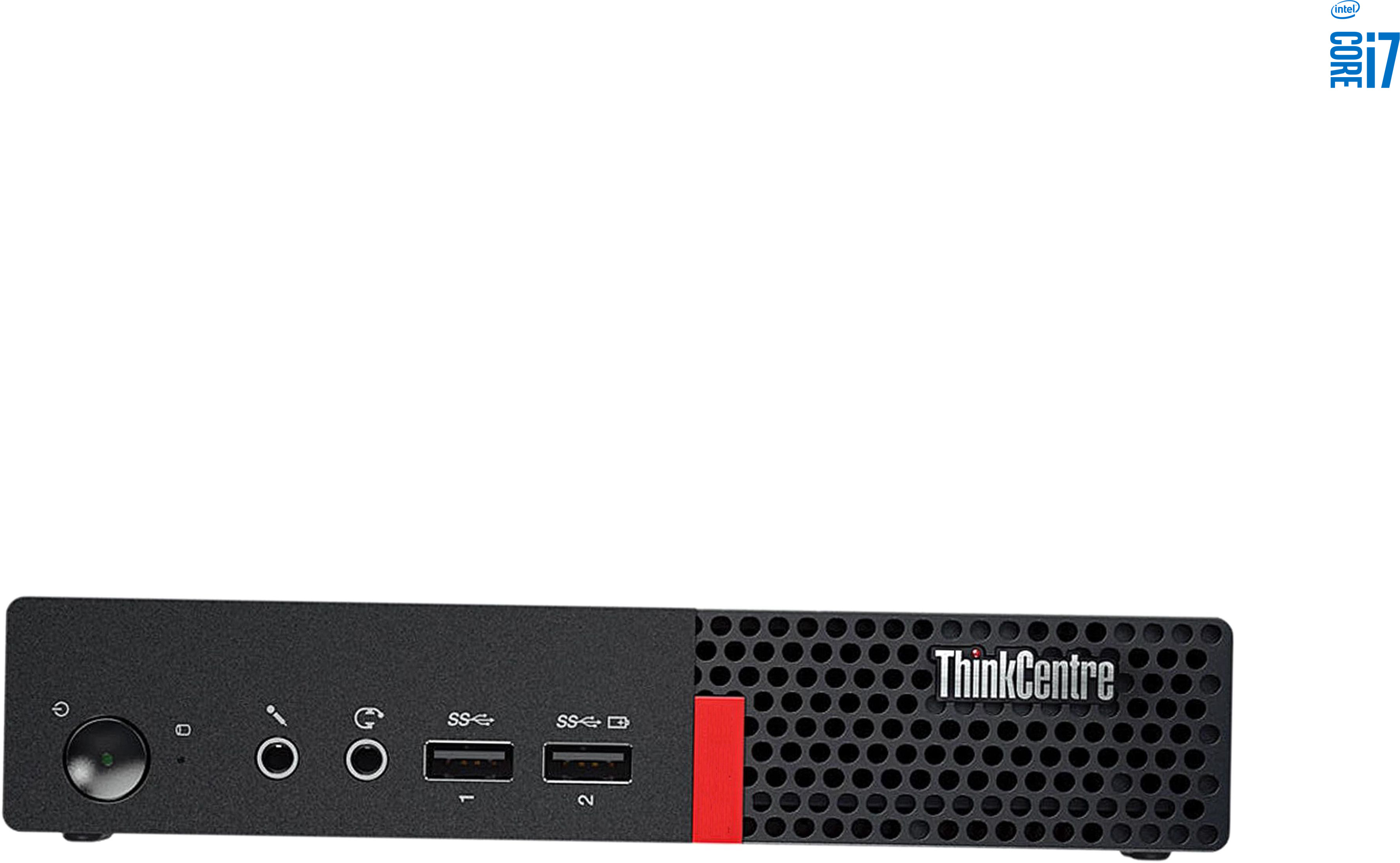 NCS Core™ i7 - 6700 - ThinkCentre Micro PC [UTU] Intel Core i7 (6th Gen) Processor [8MB Cache, Up to 4.00 GHz] (32 GB RAM/Intel® HD 530 4K Graphics/1 TB SSD Capacity/Windows 11 Pro) Microtower with MS Office image 1
