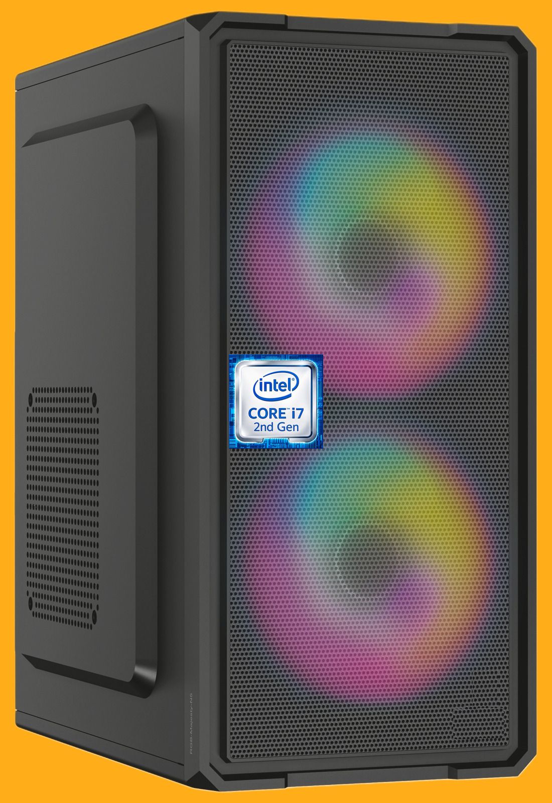 M-SAIF Intel® Core™ i7 - 2600 Quad Core [8MB Smart Cache, Up to 3.80 GHz] [EDP-N5] Gaming PC | Dual RGB Fans | Core™ i7-2600 Processor (8 GB RAM/Intel® UHD 4K Graphics/256 GB SSD Capacity/Windows 11 Pro) Mid Tower with MS Office-image-48