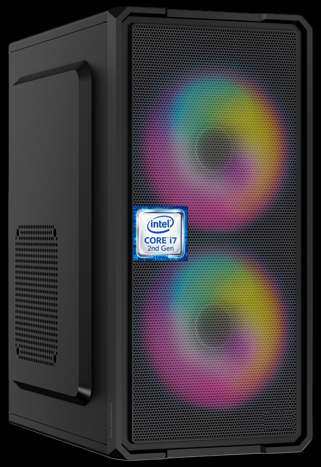 Hayyo Core i7 (2nd Gen) Processor [ELN-N5] RGB-Majesty-N5 | Intel® Core™ i7-2600 Processor (8 GB RAM/Intel HD 4K Graphics/256 GB SSD Capacity/Windows 11 Pro) Mini Tower with MS Office-image-11
