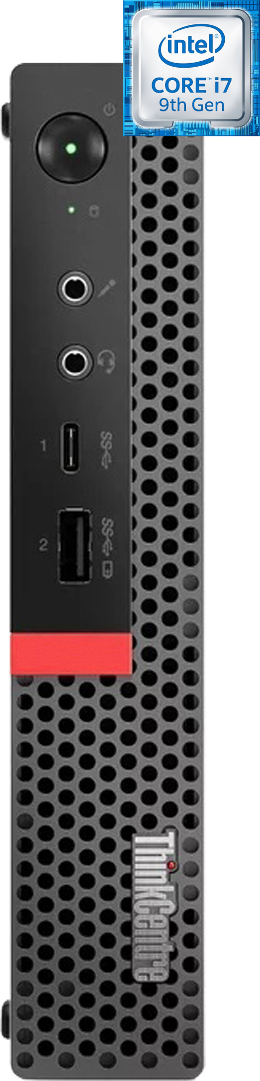 NICE COMPUTERS ThinkCentre Tiny PC | Core i7 (9th Generation) [8 Cores, 8 Threads] [ZTW] Intel® Core™ i7 (9th Gen) [8 Cores, 8 Threads, Upto 4.70 GHz] (32 GB RAM/Intel® Ultra HD 630 Graphics/1 TB SSD Capacity/Windows 11 Pro) Microtower with MS Office image 1