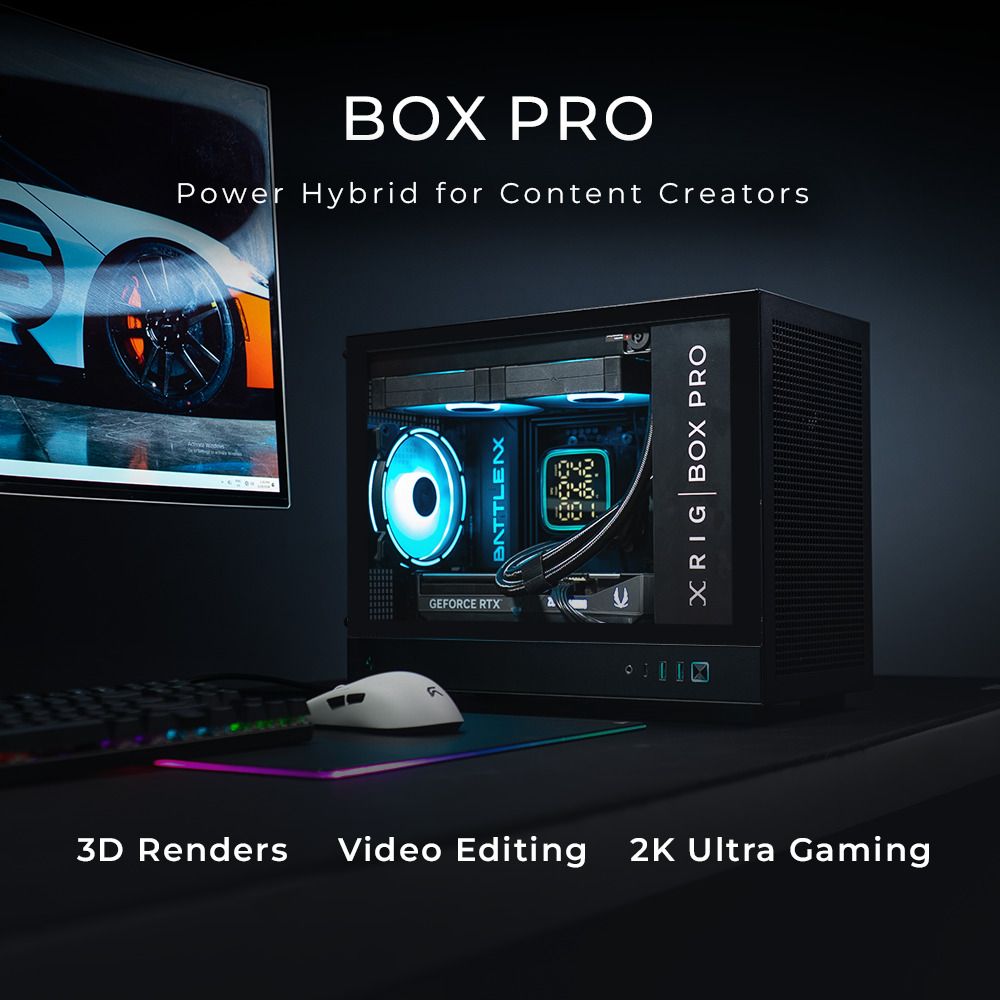 XRIG Box Pro Creator Elite V2 AMD Ryzen 9 9900X (32 GB RAM/GeForce RTX 5070 Graphics/1 TB SSD Capacity/No OS/16 GB Graphics Memory) Workstation-image-26