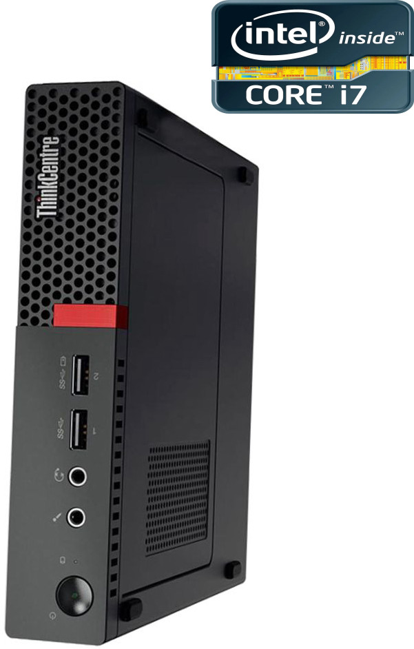 NCS Core™ i7 (6th Gen) [8MB Cache, Up to 4.00 GHz] - ThinkCentre Tiny CPU [DXB] Intel Core i7-6700 (32 GB RAM/Intel Ultra HD 530 Graphics/1 TB SSD Capacity/Windows 11 Pro) Mid Tower with MS Office image 1