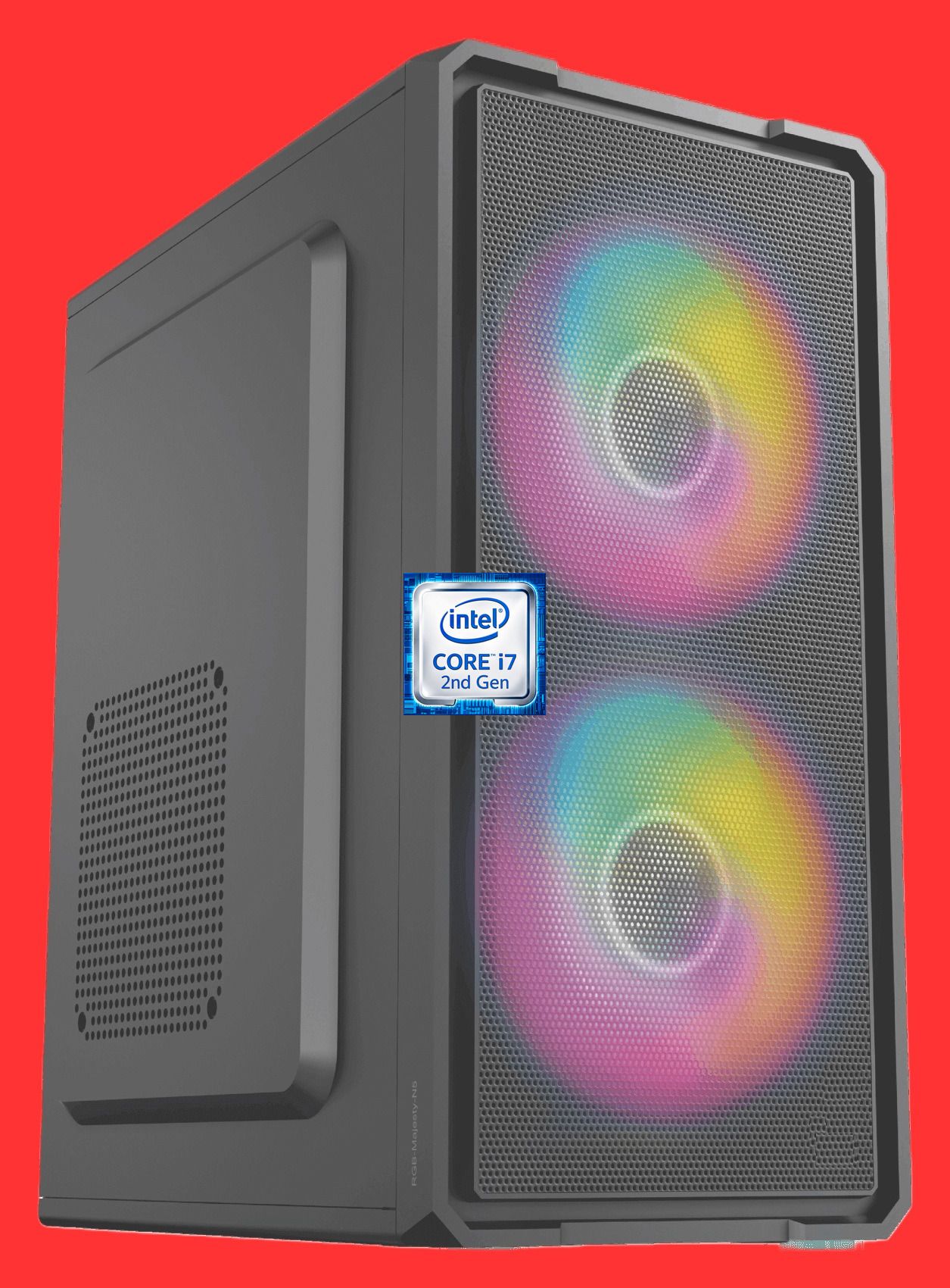 MASTERROD Core i7-2600 Quad Core Processor [8MB Smart Cache, Up to 3.80 GHz] [GOC-N5] Core™ i7 - 2600 Quad Core Processor | Gaming Desktop with RGB Fans (8 GB RAM/Intel HD Graphics/256 GB SSD Capacity/Windows 11 Pro) Mini Gaming Tower with MS Office-image-34