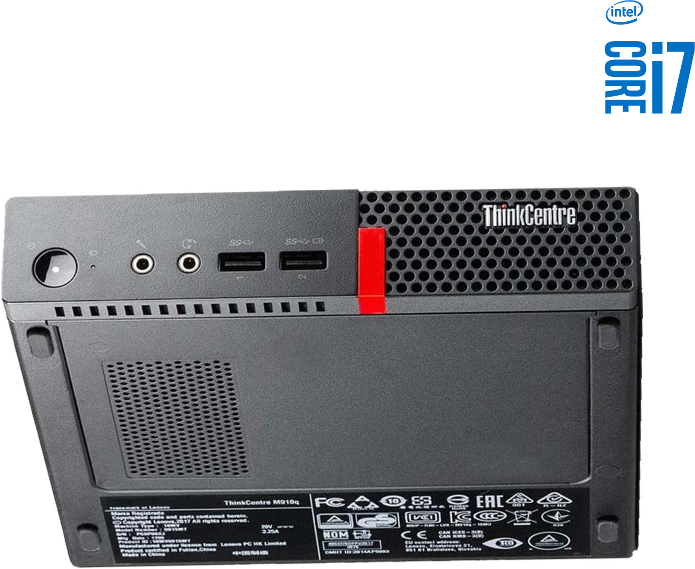 NCS Core™ i7-6700 [4 Cores, 8 Threads, 3.40 GHz] - ThinkCentre Micro PC [JIQ] Mini PC - Intel Core i7 (6th Generation) Processor [4 Cores, 8 Threads] (32 GB RAM/Intel® Ultra HD 4K Graphics/1 TB SSD Capacity/Windows 11 Pro) Mini Gaming Tower with MS Office image 1