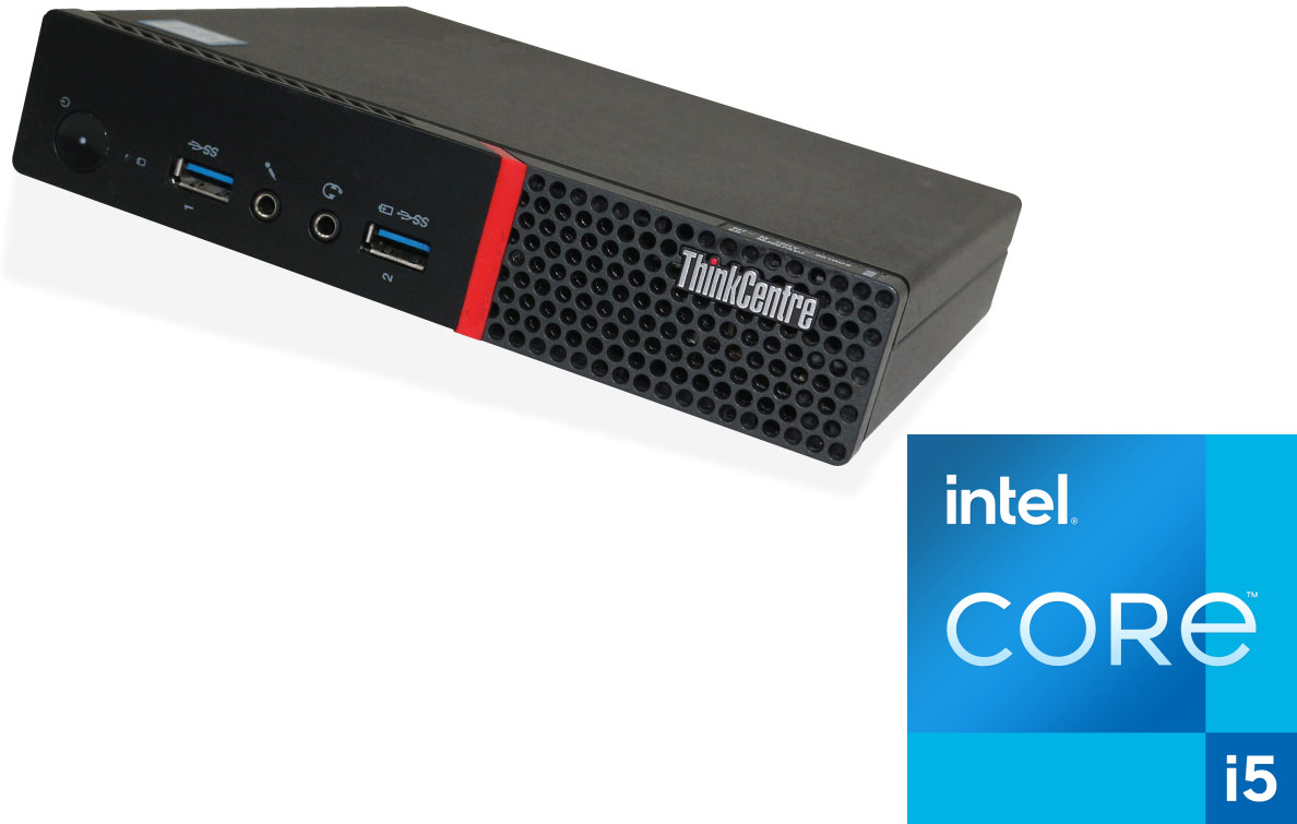 BESTYLISH ThinkCentre Tiny PC | i5-6500 Processor [6MB Smart Cache, 3.20 GHz] | S/N: BHNKT 6th Gen Lenovo ThinkCentre Tiny PC Intel Core i5-6500 [4 Cores 4 Threads] (16 GB RAM/Intel® HD 530 Graphics/512 GB SSD Capacity/Windows 11 Pro) Mini Tower with MS Office image 1
