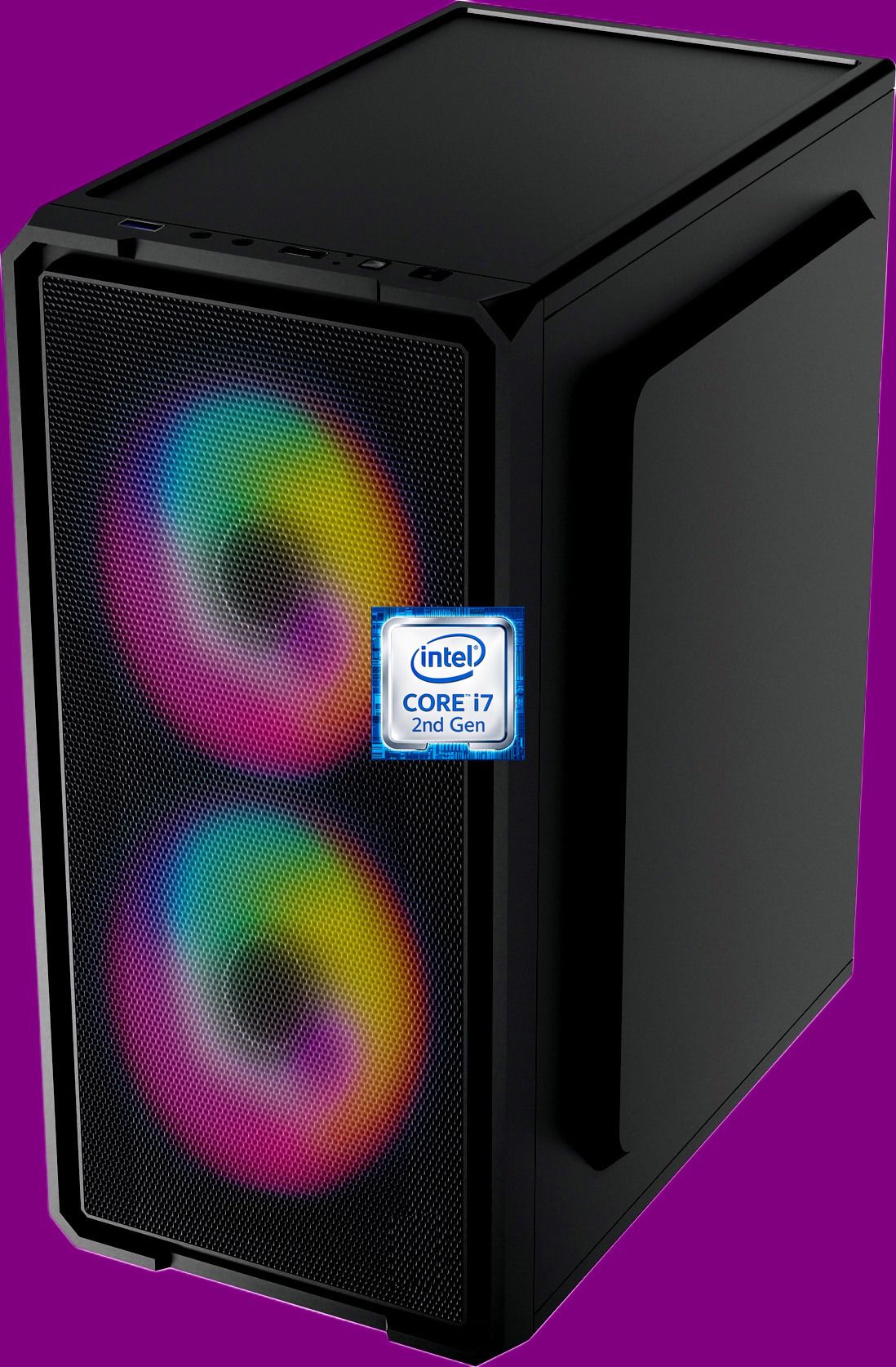 ShopSmart Core™ i7 (2nd Gen) Processor [4 Cores, 8 Threads, 8MB Cache, 3.40 GHz] [IUF-N5] Dual RGB Fans | Gaming PC | Core™ i7-2600 Processor (8 GB RAM/Intel Ultra HD 2000 Graphics/256 GB SSD Capacity/Windows 11 Pro) Mid Tower with MS Office-image-29