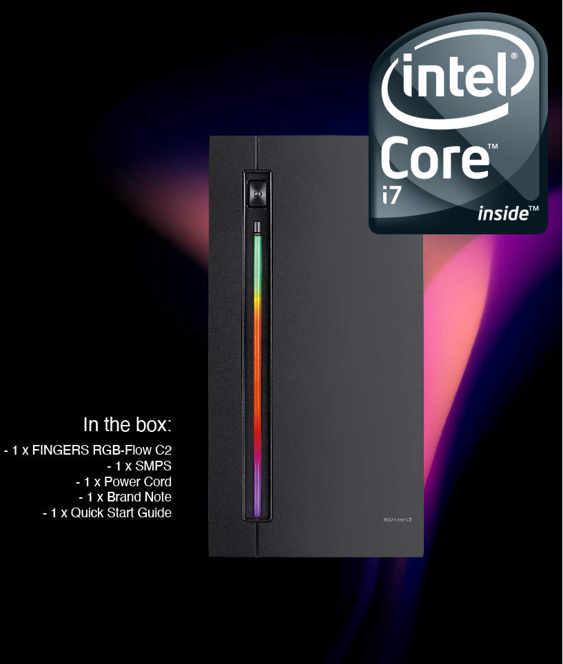 LATHOR Core™ i7-3770 [4 Cores, 8 Threads] [16GB RAM / 1TB SSD] Flow-C2 [AXO] Core™ i7 Processor [4 Cores, 8 Threads, 8MB Cache, 3.40 GHz] (16 GB RAM/Intel® HD 4K Graphics/1 TB SSD Capacity/Windows 11 Pro) Mid Tower with MS Office image 1